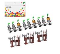 Kit di accessori per armi, 156 pezzi medievali cavalieri e soldati armatura armatura piccole particelle set di blocchi da costruzione, compatibile con le principali marche di armi medievali