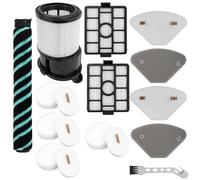Kit di accessori per aspirapolvere, 13 pezzi, con spazzola a rullo, HEPA e filtri in schiuma, compatibile con Shark per PowerDetect per DuoClean per modelli senza fili Anti-Hair-Wrap-Plus IP3251EUT