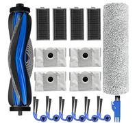 Kit di accessori per aspirapolvere Ecovacs Deebot X9 pro Omni/X9 Pro, 1 spazzola principale, 1 rullo mocio, 4 sacchetti per la polvere, 4 filtri, 6 spazzole laterali