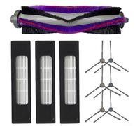 Kit di accessori per aspirapolvere Eureka NER700 con spazzola principale, spazzole laterali e filtri per una raccolta efficace di polvere e detriti