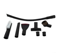 Kit di accessori per aspirapolvere, progettato per raccordi per tubi da 35 mm, include bocchetta a lancia, spazzola di aspirazione per fessure extra lunga e molto altro ancora