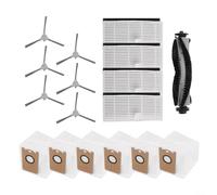 Kit di accessori per aspirapolvere robot IHome AutoVac, Nova S1 Pro, Orbita, Eclipse Luna Robot Aspirapolvere, Spazzole Laterali Spazzole Principali Filtri Borse Bundle