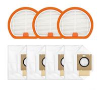 Kit di accessori per aspirapolvere UWANT V500 con elementi filtranti e sacchetti sigillati per lo smaltimento dei rifiuti (A)