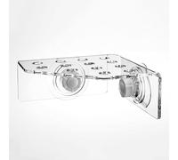 Kit di accessori per barriera corallina in acrilico trasparente, supporto per acquario progettato per supportare la crescita dei coralli e l'organizzazione dell'ambiente acquatico (CRB-13)