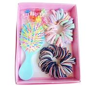 Kit di accessori per capelli per bambini con pettine e fascia elastica per capelli clip laterale per la scuola dei bambini uso quotidiano dello styling dei capelli