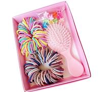 Kit di accessori per capelli per bambini con pettine e fascia elastica per capelli clip laterale per la scuola dei bambini uso quotidiano dello styling dei capelli