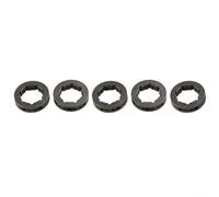 Kit di accessori per catena per motosega con un set completo di cinque cerchi ad alte prestazioni su misura per adattarsi alle marche più comuni