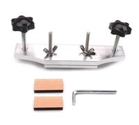 Kit Di Accessori Per Chitarra 1 Set Di Morsetti Per Ponti In Metallo Strumento Di Fissaggio Per Chitarra Acustica Argento