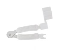Kit Di Accessori Per Chitarra Avvolgitore E Taglia Corde Per Chitarra Multifunzionale 3 In 1 Estrattore Per Piroli Avvolgitore Per Piroli(White)