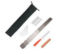 Kit Di Accessori Per Chitarra Lima Per Rettifica Manico Della Chitarra Lama Mancante Righello Guarnizione Dei Tasti Righello Di Livellamento