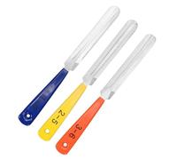 Kit Di Accessori Per Chitarra Set Di 3 Lime Professionali Per Levigare Le Estremità Dei Tasti In Diamante