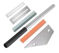 Kit Di Accessori Per Chitarra Set Di Strumenti Per La Riparazione Della Chitarra Righello Per La Rettifica Dei Tasti Della Tastiera Triangolo Lima Spessori