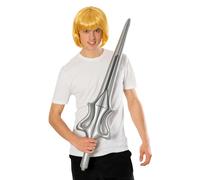 Kit Di Accessori Per Costume Da Supereroe He-Man Con Parrucca E Spada Licenziato
