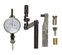 Kit di accessori per indicatori di supporto assiale con asta di prolunga e morsetto a coda di rondine, adatto per applicazioni di calibro imperiale che richiedono una configurazione stabile e