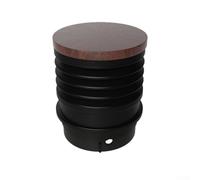 Kit di accessori per la pulizia del macinacaffè con tramoggia in silicone e coperchio in alluminio in legno per ridurre la ritenzione, compatibile con tramoggia monodose Baratza e per macinacaffè