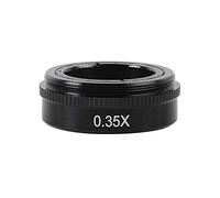 Kit di accessori per microscopio 0. 3x 0.35x 0.5x 0.75x 1x 2.0x Obiettivo oggettivo for 12 0x / 180x / 300x Lente di zoom industriale Vetrini per microscopio (Color : 0.35X 0.5X 0.75X)