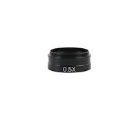 Kit di accessori per microscopio 0. 3x 0,5x 0,75x 2x Microscopio stereo trinoculare industriale Vetrini per microscopio (Color : 0.5X)