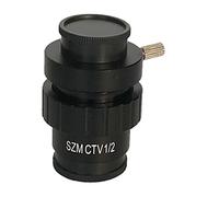 Kit di Accessori per microscopio 0. 3X 0,5X C. -Mount Lens Adapter 1/2 1/3 1x Adattatore for Fotocamera microscopio Vetrini per microscopio (Color : 0.2X)