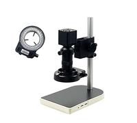 Kit di accessori per microscopio 1. 3MP HDMI / 22MP 38MP HD USB TF USB Lente for fotocamera digitale microscopio monoculare 56 PORTATO Leggero Vetrini per microscopio (Color : F)