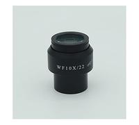 Kit di accessori per microscopio 1 pz. Microscopio stereo. WF10X 22. Occhio angolare grandangolare da 23mm 24 mm con occhiali Diametro 30mm Vetrini per microscopio (Color : WF10X-22)