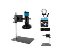Kit di accessori per microscopio 10 0x 130x Zoom microscopio monoculare digitale Vetrini per microscopio (Color : VGA 13MP)