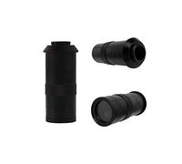 Kit di accessori per microscopio 10 0x 130x Zoom microscopio monoculare digitale Vetrini per microscopio (Color : Only 130X lens)