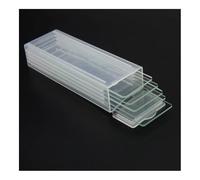 Kit di accessori per microscopio 10 Pz 1mm di Spessore Cavità di Vetro Coprioggetti Singolo Microscopio Concavo Vetrini Riutilizzabili Laboratorio Vuoto Campione di Vetro di Copertura Vetrini per micr