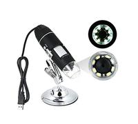 Kit di accessori per microscopio 100. 0x / 1600x USB Microscopio digitale portatile portatile portatile microscopio USB Interfaccia Vetrini per microscopio(1600X Microscope)