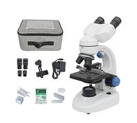 Kit di accessori per microscopio 100. 0x 2000x. Microscopio biologico regolabile PORTATO Microscopio binoculare illuminato Vetrini per microscopio (Color : 1000X Microscope)