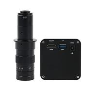 Kit di Accessori per microscopio 108. 0P 12MP. Macchina Fotografica del microscopio del Video dell'autofocus di Messa a Fuoco Automatica del Settore Vetrini per microscopio (Color : with 180x)