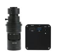 Kit di accessori per microscopio 108. 0P 12MP. Macchina fotografica del microscopio del video dell'autofocus di messa a fuoco automatica del settore Vetrini per microscopio (Color : With 200x)