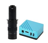 Kit di accessori per microscopio 108. 0P 8.0MP 4K IMX334 HDMI HDMI Macchina fotografica del microscopio industriale del microscopio C Vetrini per microscopio(With 180x)