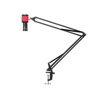 Kit di accessori per microscopio 108. 0P HDMI VGA. Set di fotocamere del microscopio video digitale del video digitale del video digitale + staffa universale del supporto del grande boom Vetrini per m