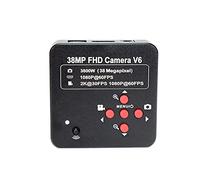 Kit di accessori per microscopio 1080p Minicroscopio del settore industriale Vetrini per microscopio (Color : Black)