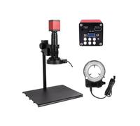 Kit di accessori per microscopio 130x Electronics Digital Microscope, for GUIDATO Leggero Vetrini per microscopio (Color : 13MP Middle bracket)