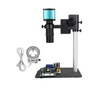 Kit di accessori per microscopio 130x Electronics Digital Microscope, for GUIDATO Leggero Vetrini per microscopio (Color : 48MP Small base)