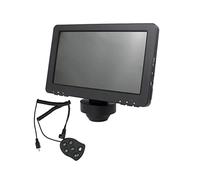 Kit di accessori per microscopio 130x microscopio elettronico digitale, con 7 pollici LCD Tenere sotto controllo Vetrini per microscopio (Color : 7 inch LCD)