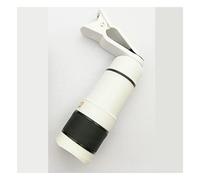 Kit di accessori per microscopio 14 volte mini telescopio monoculare all'aperto con telecamera for cellulare Vetrini per microscopio(White-417)