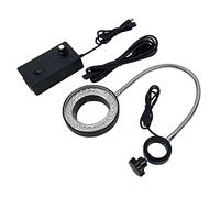 Kit di accessori per microscopio 144 56. PORTATO Lampada da anello luminoso universale con tubo regolabile lampada da 25 mm 32mm diametro Vetrini per microscopio (Color : 32mm 56 LED Ring)