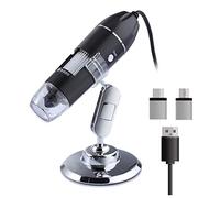 Kit di accessori per microscopio 160. 0x 1000x 500x USB Microscopio portatile portatile microscopio 3 in 1 USB Interfaccia Vetrini per microscopio