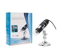 Kit di accessori per microscopio 160. 0x USB. Macchina fotografica digitale for microscopio 8D. Lente d'ingrandimento con supporto Hold 83xa Vetrini per microscopio