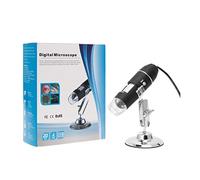 Kit di accessori per microscopio 160. 0x USB. Macchina fotografica digitale for microscopio 8D. Lente d'ingrandimento con supporto for la presa Vetrini per microscopio
