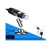 Kit di accessori per microscopio 1600x Microscopio 8. PORTATO Microscopio digitale portatile portatile portatile USB Interfaccia con 8. Le. DS. Vetrini per microscopio (Color : USB)