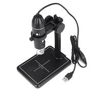 Kit di accessori per microscopio 1600x Microscopio digitale 3in1 USB Microscopio elettronico portatile con 8 Le. Lente d'ingrandimento della fotocamera dello zoom DS Vetrini per microscopio