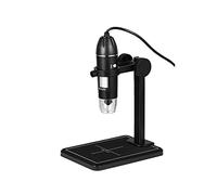 Kit di accessori per microscopio 1600x microscopio digitale elettronico, con supporto for il sollevamento Vetrini per microscopio (Color : 1600 X Black Stand)