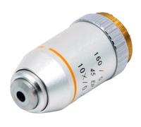 Kit di accessori per microscopio 1PC 10X Microscopio biologico Obiettivo semi plan acromatico Lente 160/0.17 Diametro filettatura 20.2mm Vetrini per microscopio