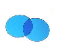 Kit di accessori per microscopio 1pc 32mm Diametro dell'obiettivo Colore del vetro Biologico del microscopio Biologico Vetrini per microscopio (Color : Blue Transparent)