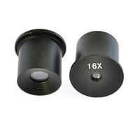 Kit di Accessori per microscopio 1pcs Oculare grandangolare H5X H10X H12.5X H16X Lente Ottica for microscopio Biologico 23.2mm Vetrini per microscopio (Color : H16X)
