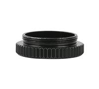 Kit di accessori per microscopio 1x 0.35x 0.5x. Adattatore della fotocamera della fotocamera del fuoco dell'obiettivo dell'adattatore C Vetrini per microscopio (Color : C Mount Ring)