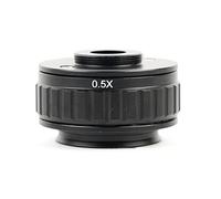 Kit di accessori per microscopio 1x 0.35x 0.5x. Adattatore della fotocamera della fotocamera del fuoco dell'obiettivo dell'adattatore C Vetrini per microscopio (Color : 0.5X)